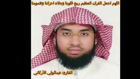 القارئ عبد الوالي الاركاني سورة الحج