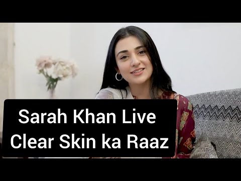 Sarah Khan | Hum Tum || Skin Care Routine || #humtum