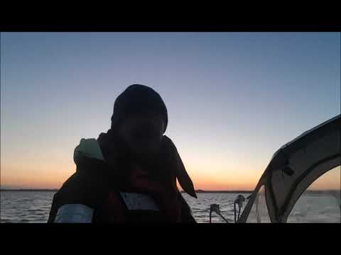 voilier Yannick, navigation du 23 au 27 août.