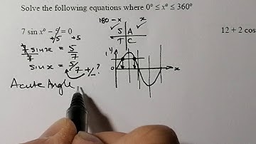 Nat5 Trig Equations Q29 Revision for Jan/Feb