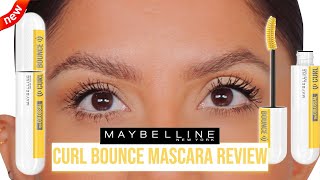 MAYBELLINE VOLUM' EXPRESS COLOSSAL CURL BOUNCE MASCARA + WEAR TEST *fine/flat lashes*|MagdalineJanet