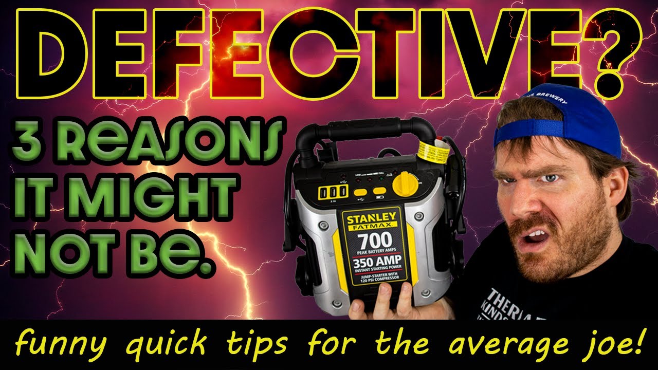 Is My Jumper Pack Broken - 3 Reasons It Might Not Be | Jump Pack not Working