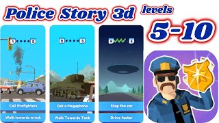 Police Story 3d Game All Levels 5-10 Gameplay Walkthrough (by Kwalee) (iOS-Android) screenshot 1