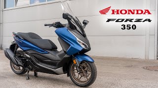 Conheça o Forza 350, que a Honda lançará este ano