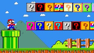 Super Mario Bros. but there are MORE Custom Item Blocks All Characters!... | Game Animation
