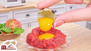 Super Fluffy Egg Mayo Sandwich Two Ways Recipe | Melts In Your Mouth | ASMR Miniature Cooking
