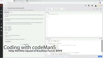 Codewars 8 kyu Help the Elite Squad of Brazilian Forces BOPE JavaScript