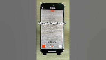 iPhone pause and record video ios18 #ios18 #iphone16