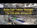 156230 mbb solar cell tabber stringer 4000pcsh