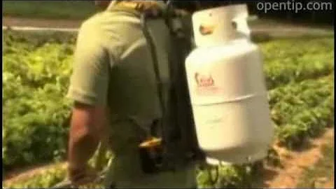 Johnny's Flame Weeder - Red Dragon Backpack Flame Weeder from Opentip.com