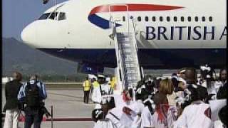 Arrival of Her Majesty The Queen Elizabeth II  Part 1.wmv