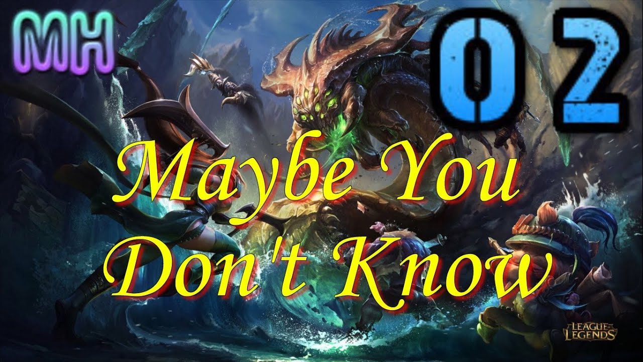 LOL MYDK 02: Gnar advanced tips, Renekton teleport, Blitzcrank hook creep