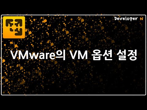 VMware의 VM옵션 설정