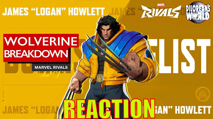 Wolverine: The Best There Is | Character Reveal | Marvel Rivals REACTION 反応