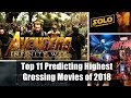 Top 11 Predicting Highest Grossing Movies of 2018 | Top Grossing Movies 2018 Worldwide