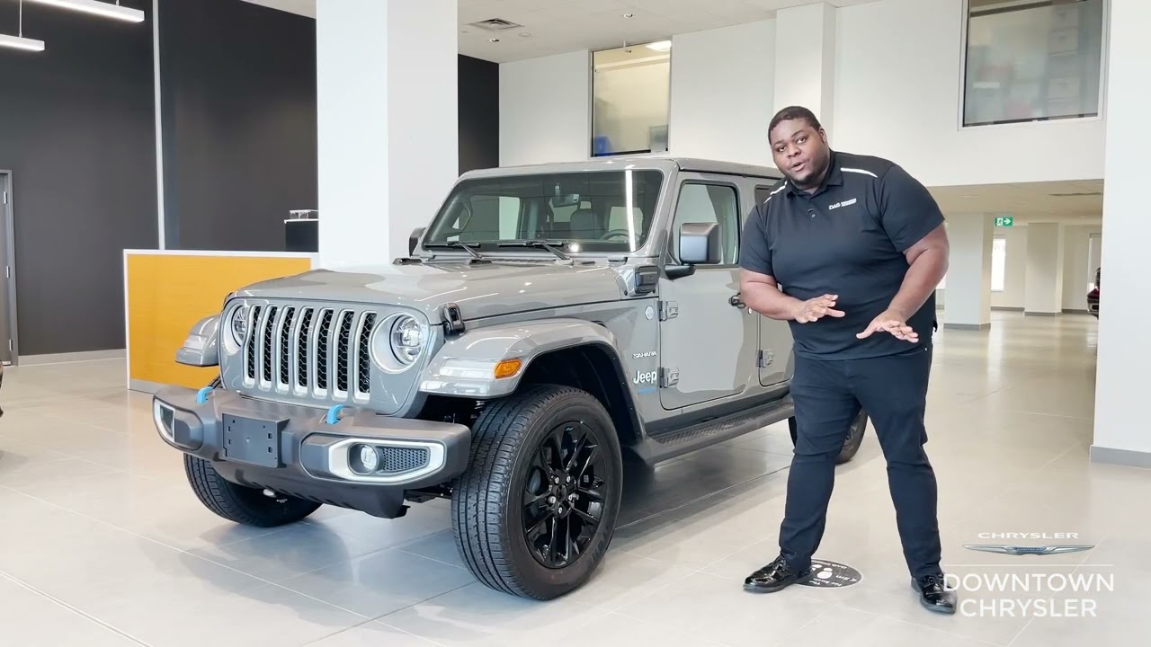 Downtown Chrysler Toronto - 2022 Jeep Wrangler 4xe with Adonis Rosalle