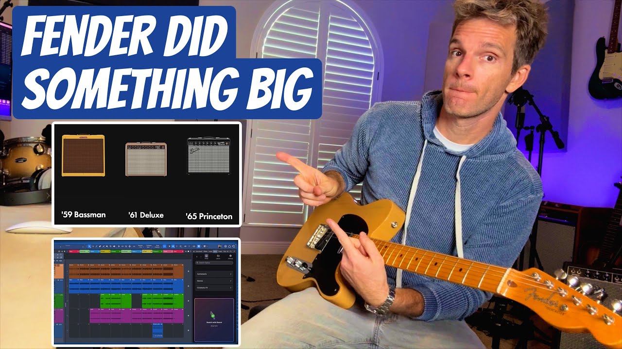 Изучаю Fender Studio Pro и Quantum LT.