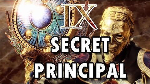 IX — Tutoriel du secret principal