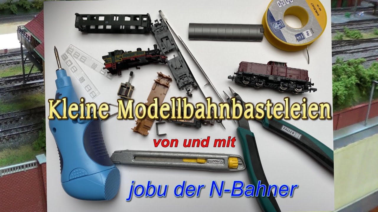 Einbau von LED - Strips in einem  Roco Eilzugwagen Spur N