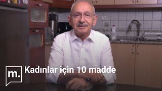 Seçim 2023 | Kılıçdaroğlu kadınlara seslendi: “Bay Kemal, kadın hakları üzerinden pazarlık yapmaz” Resimi