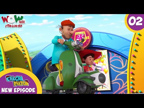 Chacha Bhatija In Italian | Chacha Ki Scooter | Wow Kidz Italiano | New Episodes