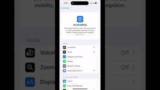 How to enable side buttons on iPhones!#iphone16#settings#tips#ios18#youtubeshorts