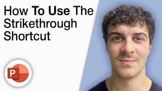 How To Use the Strikethrough Shortcut in Powerpoint [2025 Full Guide] Shortcut Key For Strike Through