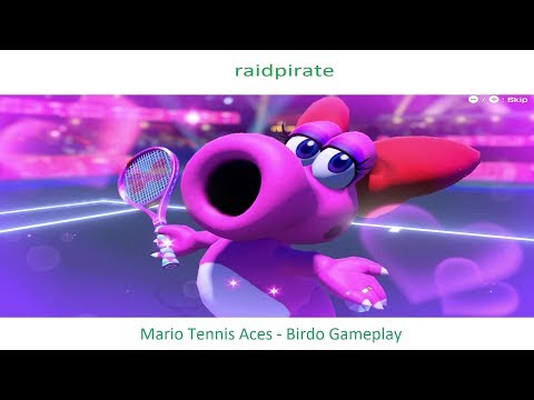 Video: Birdo Ateina į „Mario Tennis Aces“kitą Savaitę Kaip žaismingas Personažas