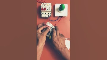 MCB with Switch and Bulb Connection