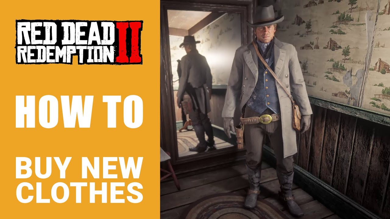 How to Buy New Clothes? Red Dead Redemption 2 on Xbox One S YouTube