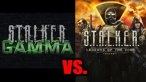 Stalker Shadow of Chernobyl PC Enhanced Edition vs Anomaly Gamma Graphics & Game Comparison