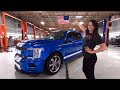 A $105,000 SUPERCHARGED 2019 SHELBY F-150 SUPER SNAKE