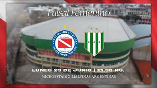 🏆 FUTSAL FEMENINO: ARGENTINOS JRS vs. Banfield