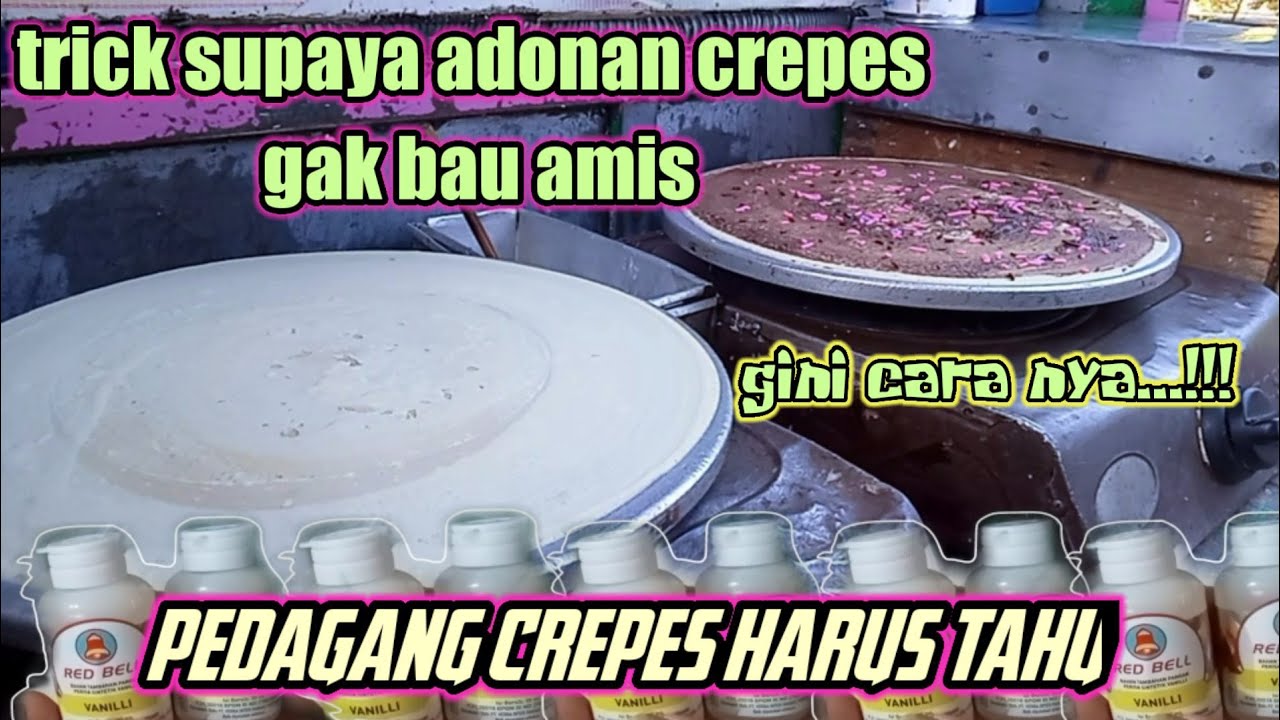 TRICK JITU‼️SUPAYA ADONAN CREPES TIDAK AMIS SAMA SEKALI