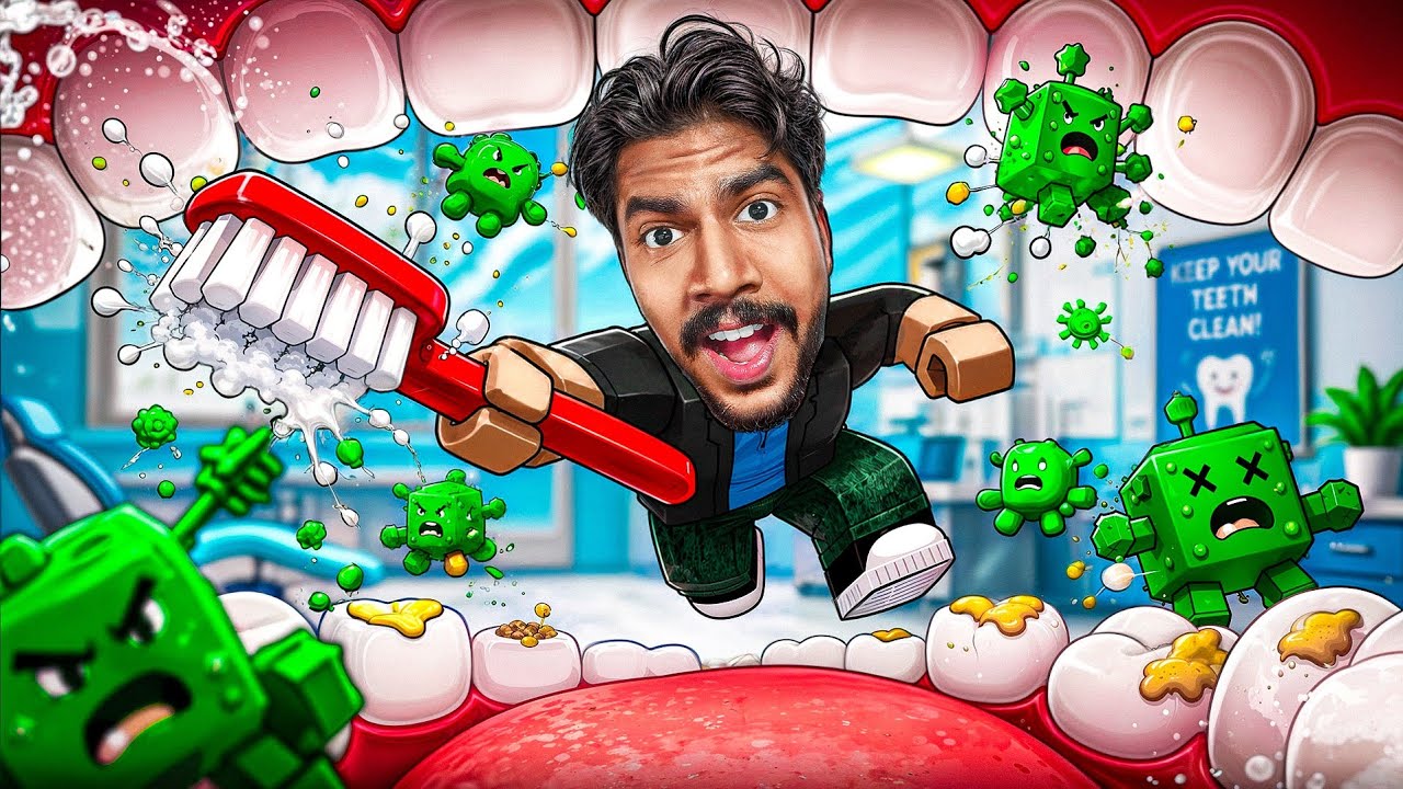 Roblox But I Have to Brush My Teeth to Survive 😱!!