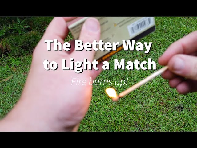 I Made My OWN DIY MATCHES! 