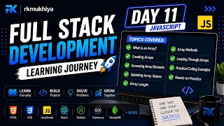 JavaScript Arrays Explained with Real Code Examples 💻 | Day 11