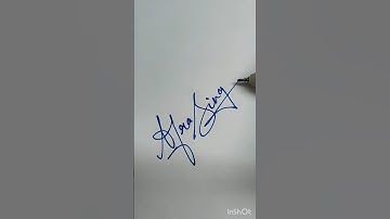 💫Afra sing name signature✍️ #shorts #youtubeshorts #ytshorts #requested