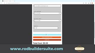 RodEstimator Pro Demo