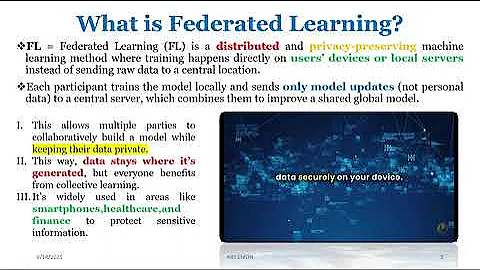 "Federated Learning Explained | Privacy-Preserving AI & Real-Life Applications"