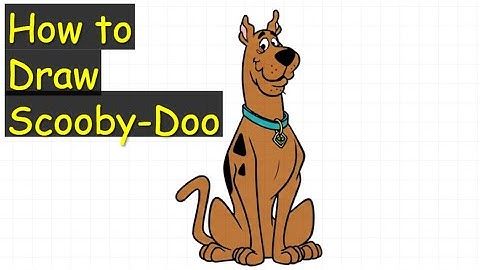 How to Draw Scooby-Doo | Easy Cartoon Drawing Tutorial for Kids & Beginners