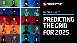 PREDICTION: 2025 Formula 1 driver line-up