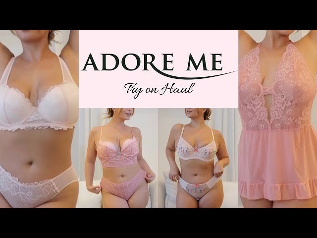 LINGERIE HAUL + TRY ON feat. ADORE ME 