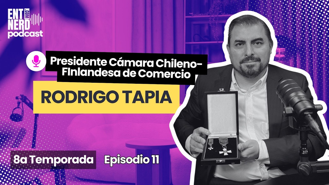 Rodrigo Tapia, presidente CCCF: el chileno nombrado Caballero de la Orden del León de Finlandia