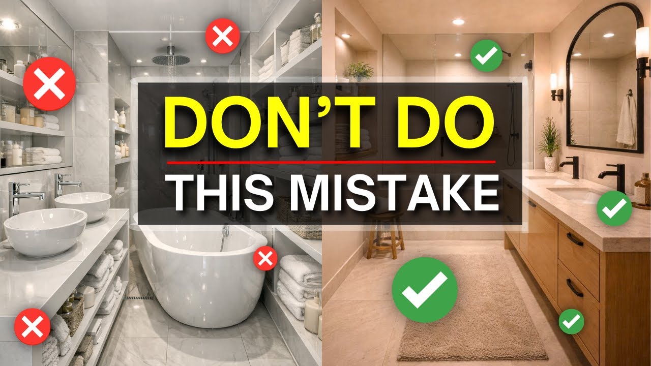 10 Horrible Bathroom Design Mistakes You'll REGRET in 2026