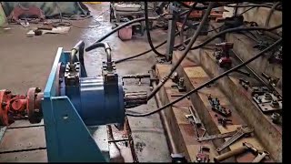 Testing IHI HVLG-DSS Hydraulic Vane Motor at 135 bar on Test Bench #TestBench #hydraulicmotor by Hydro Marine Power 325 views 10 months ago 2 minutes, 3 seconds