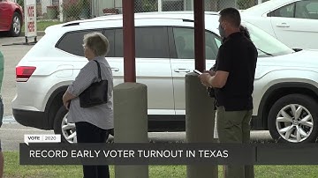 Texas shatters early voter turnout for 2016 with 3 days left in early voting