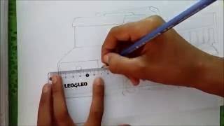 Desenho MB 1620 3D GFM513, Mercena