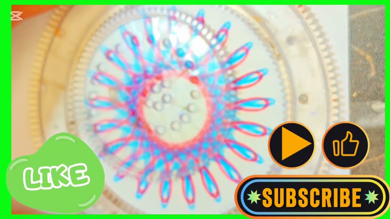 Colorful Spiro Bloom – "Цветущая спиро-графика". 