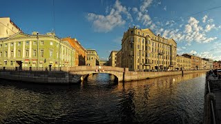 Walking tour of Saint-Petersburg from Nevsky Avenue to Ligovsky Avenue Прогулка по Санкт-Петербургу